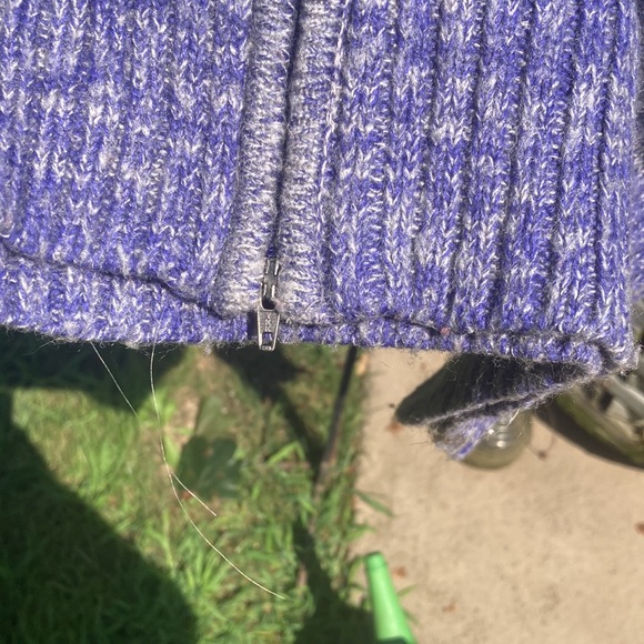 Eddie Bauer - 2XL purple zip up shirt - Picture 6 of 8